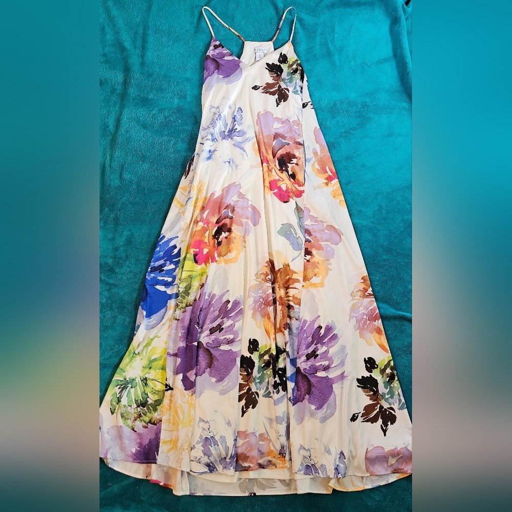Nicole Miller Colorful Floral Dress